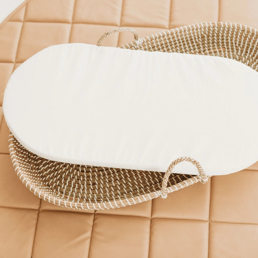 CESTA CAMBIADOR BEBÉ DE MIMBRE