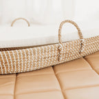 CESTA CAMBIADOR BEBÉ DE MIMBRE